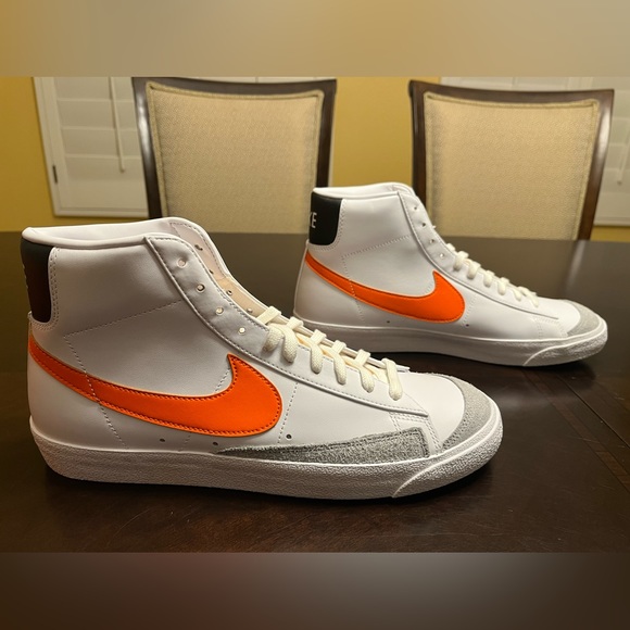 blazers shoes orange